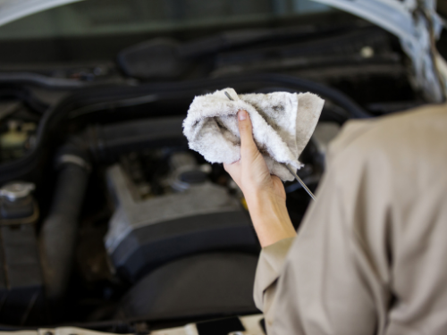 Olie verversen den haag